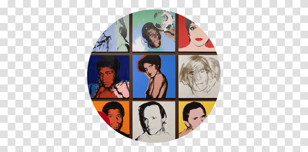 Andy Warhol - From A To B And Back Again Minnie Muse Hair Design, Person, Human, Collage, Poster Transparent Png