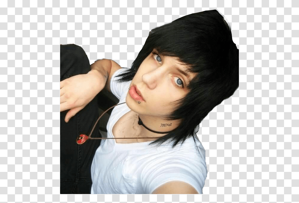 Andybiersack Andy Biersack Andysixx Freetoedit Andy Biersack Young, Person, Face, Finger, Skin Transparent Png