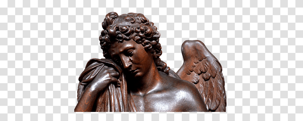 Angel Religion, Bronze, Sculpture Transparent Png