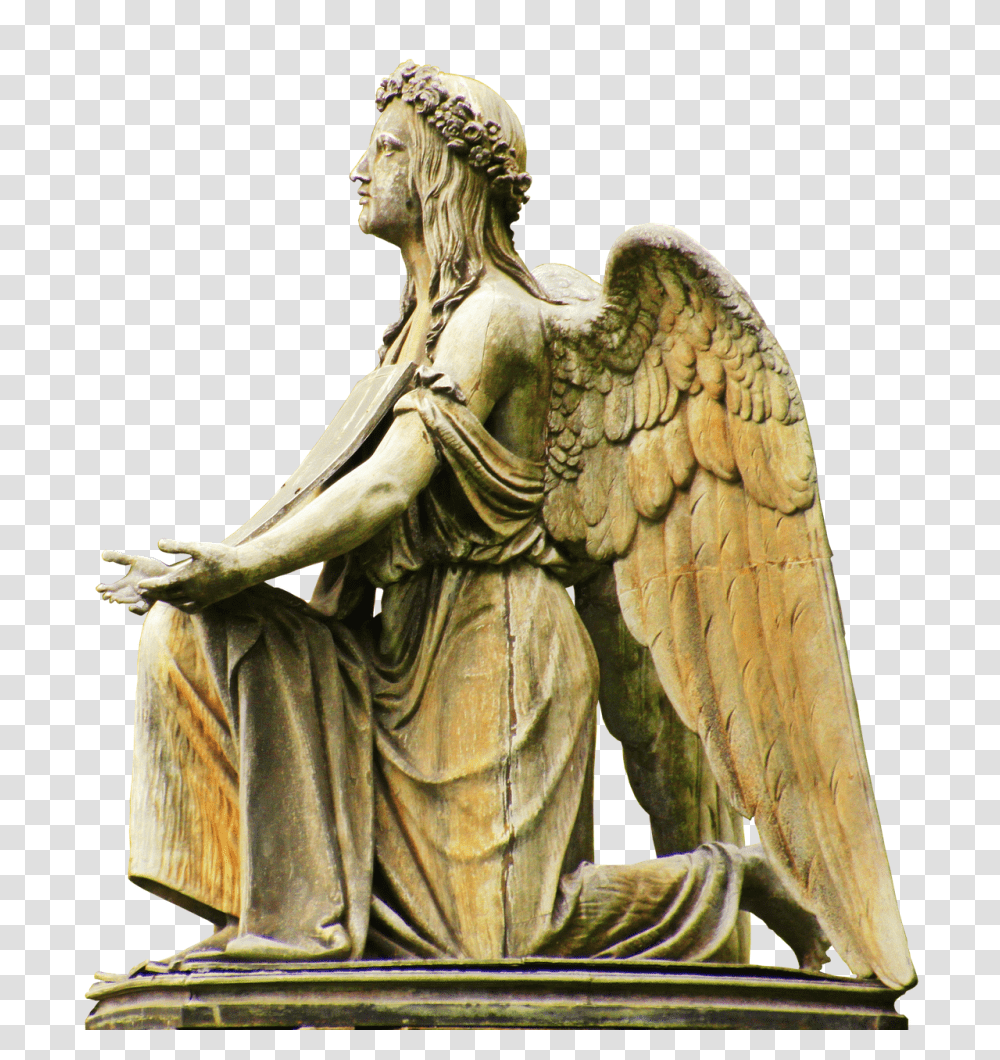 Angel Religion, Statue, Sculpture Transparent Png