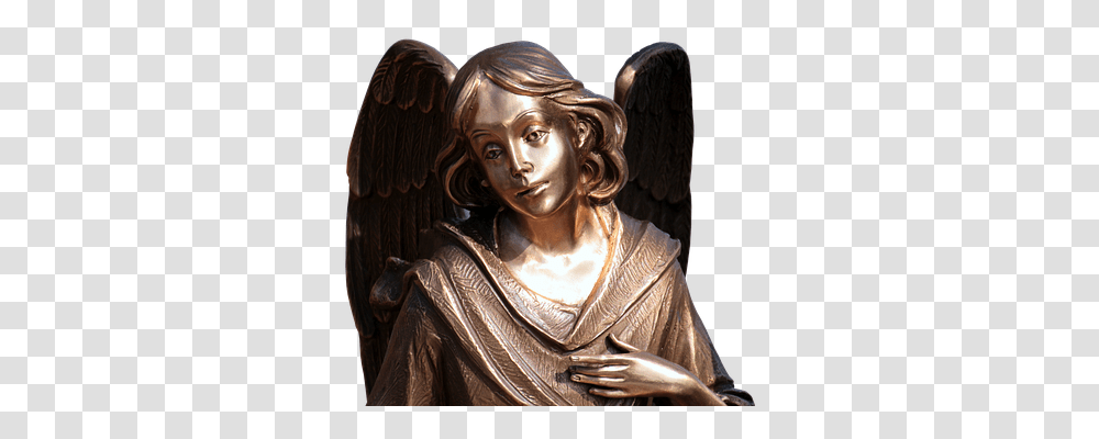 Angel Bronze, Painting, Person Transparent Png