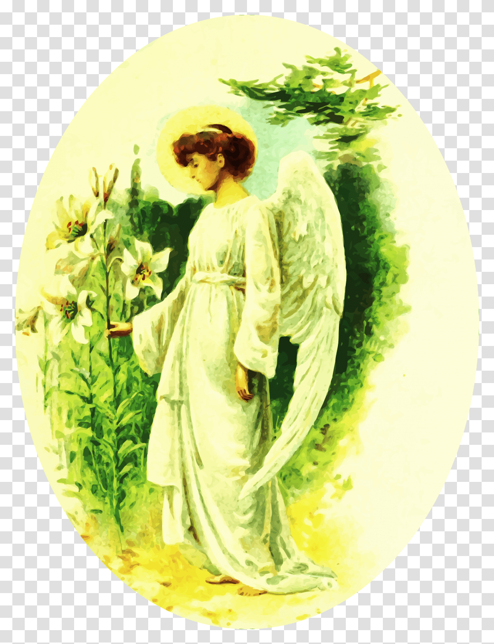 Angel 4 Clip Arts Angel, Person, Human, Painting, Archangel Transparent Png