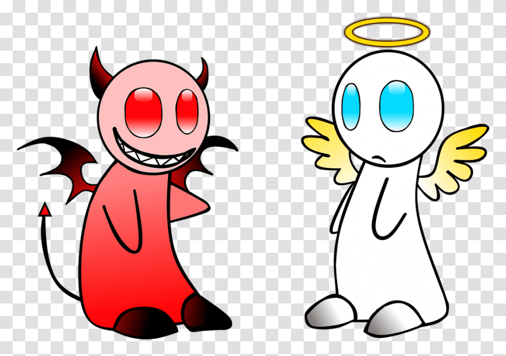 Angel And Devil Clipart, Hand, Animal, Outdoors Transparent Png