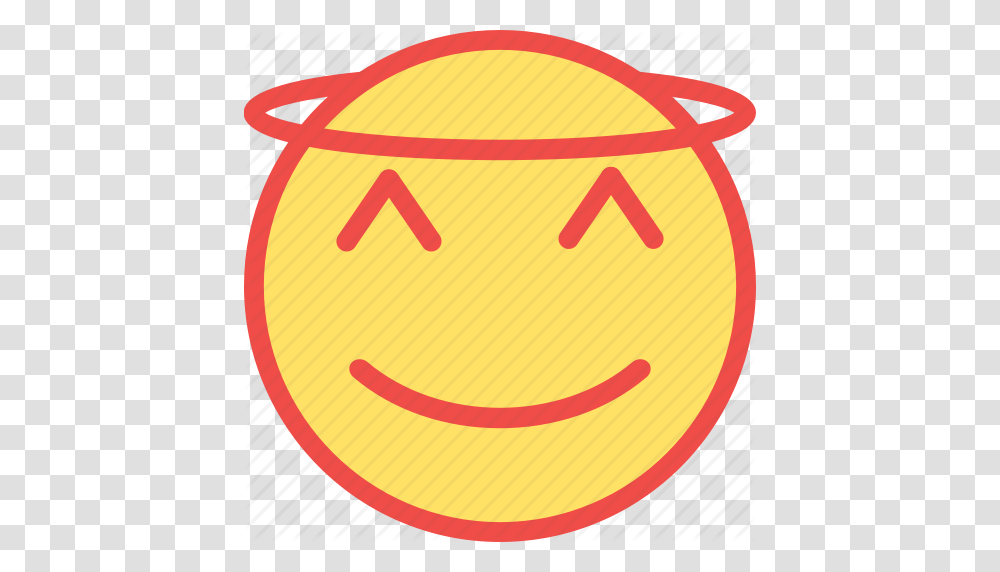 Angel Angel Emoji Good Good Guy Religious Emoticon Icon, Label, Bag, Food Transparent Png