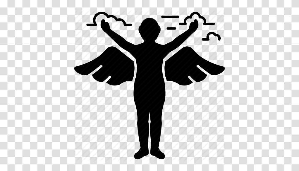 Angel Angel Person Benefactor Spiritual Being Supernatural, Dance Pose, Leisure Activities, Ballet, Silhouette Transparent Png
