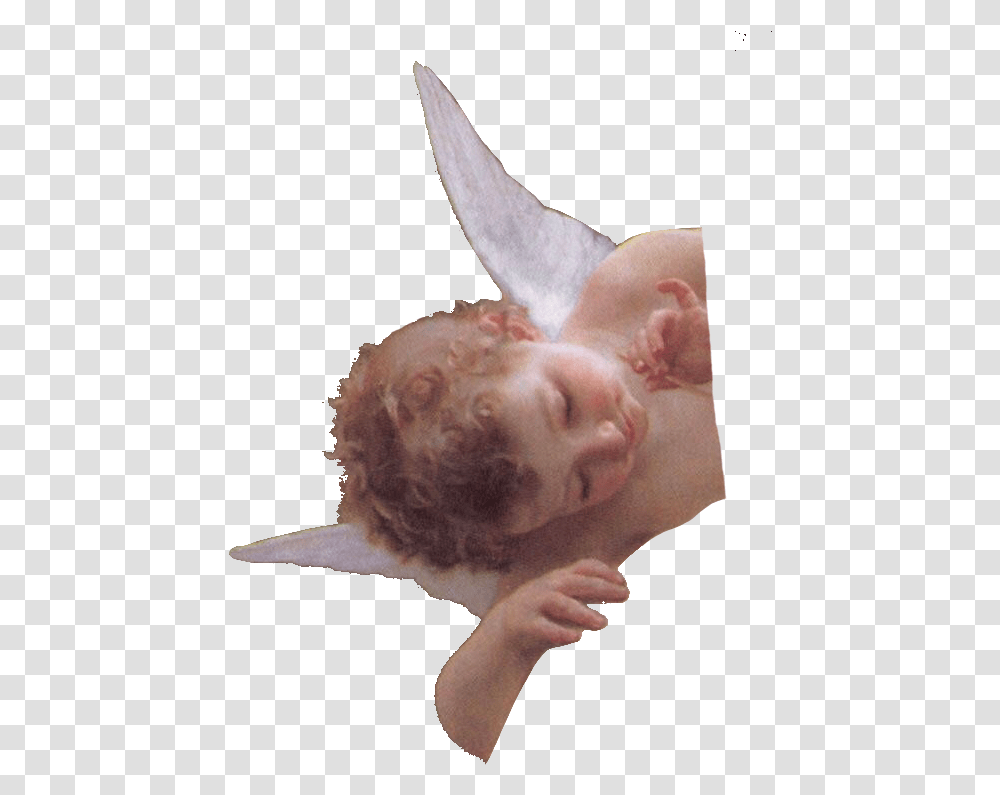 Angel Angelic Aesthetic Vintage Freetoedit Angels Aesthetic, Newborn, Baby, Person, Human Transparent Png