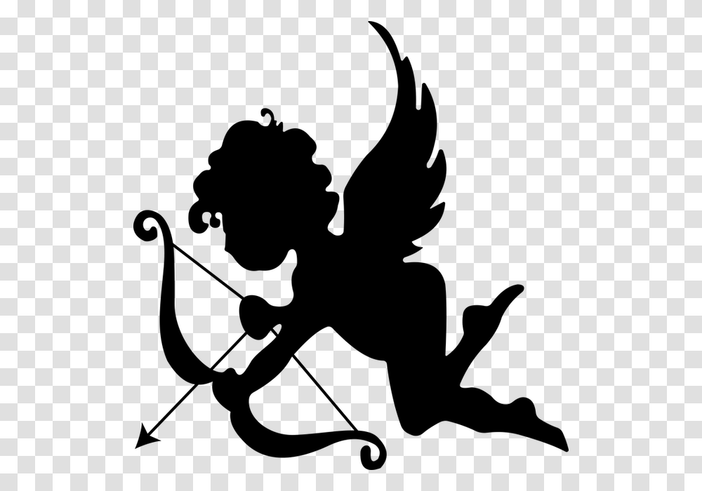 Angel Arrow Bow Cartoon Cherub Chubby Cupid Cupid, Gray, World Of Warcraft Transparent Png