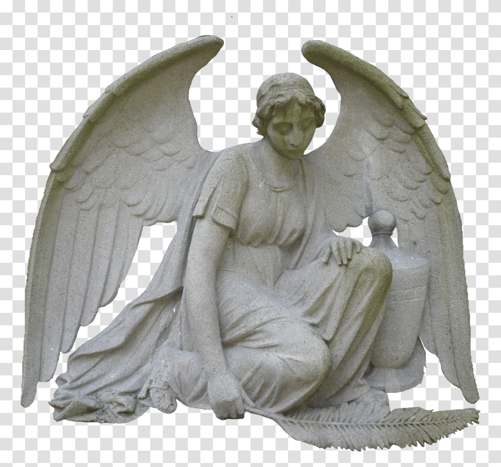 Angel Art And Image Angel Statue, Sculpture, Archangel, Painting, Figurine Transparent Png