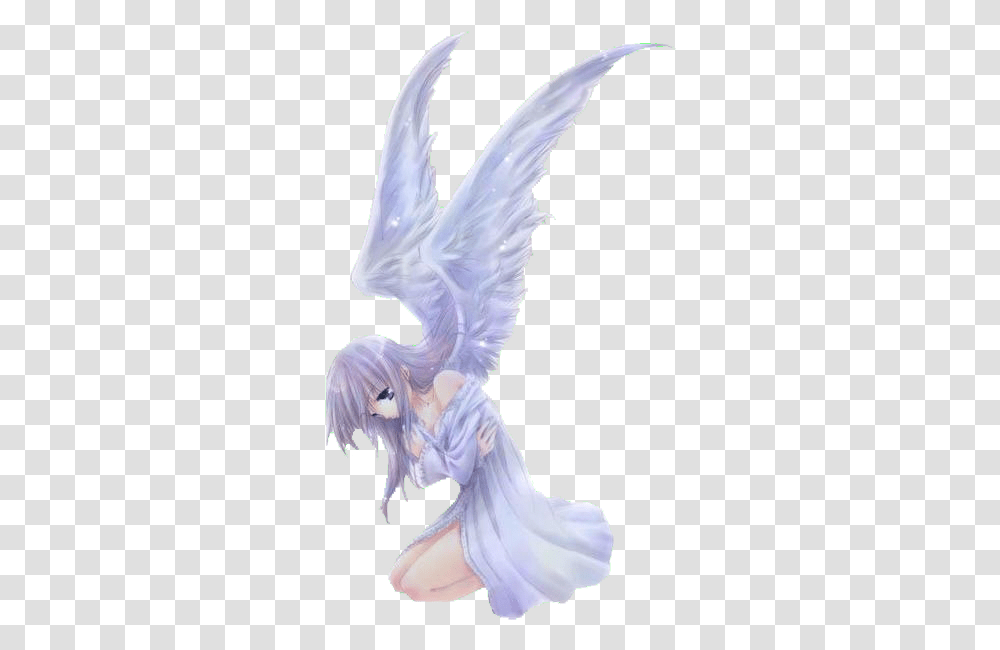 Angel Background Anime Angel, Art, Archangel, Person, Human Transparent Png