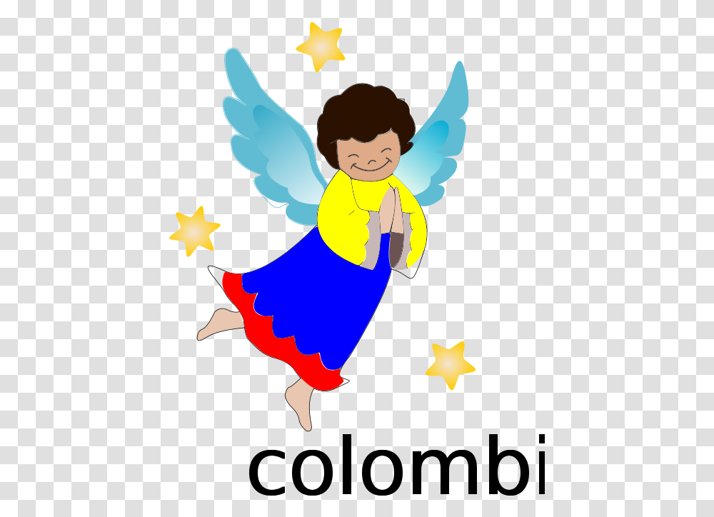 Angel Cartoon, Star Symbol, Archangel, Poster Transparent Png