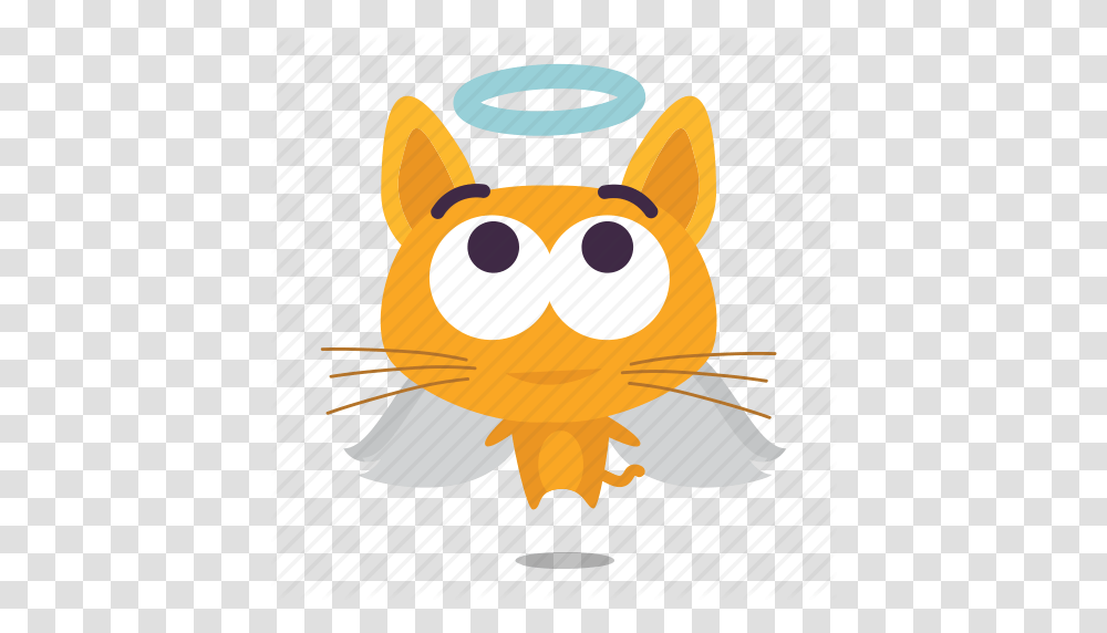 Angel Cat Emoji Icon, Animal, Outdoors Transparent Png