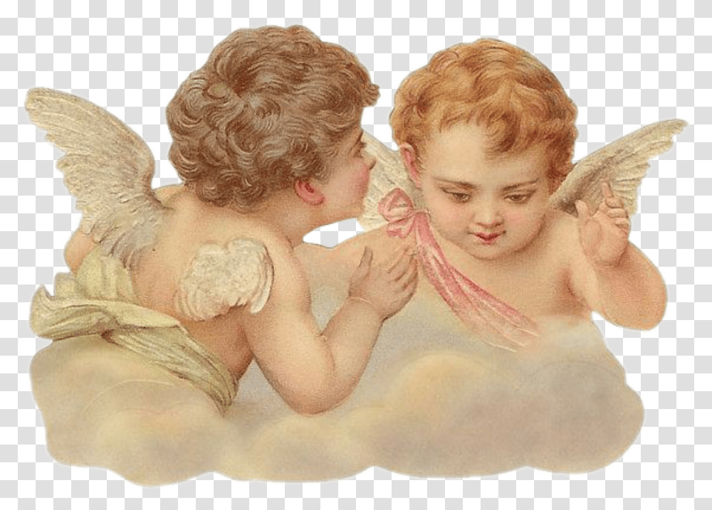 Angel Cherub Wings Interesting Art France Italy Baby Angels Aesthetic Transparent Png
