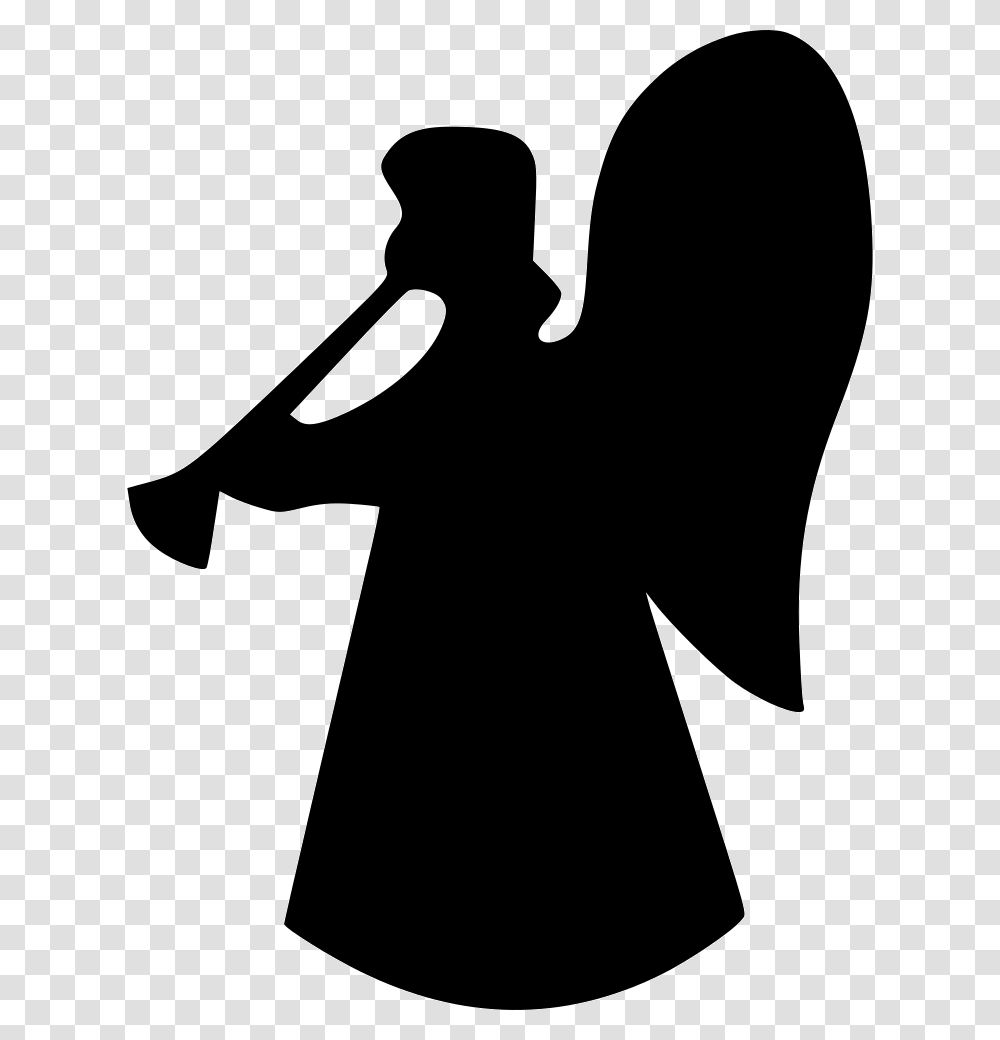 Angel Christmas Decoration Winter Christmas Angel Icon, Silhouette, Axe, Tool, Photography Transparent Png