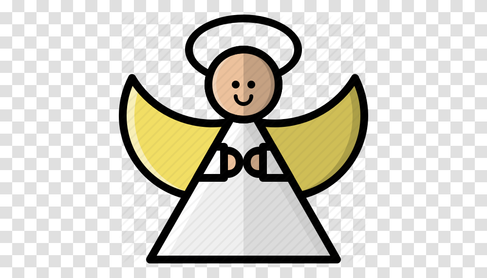 Angel Christmas Halo Holidays Saint Tree Topper Wings Icon, Poster, Advertisement, Photography Transparent Png