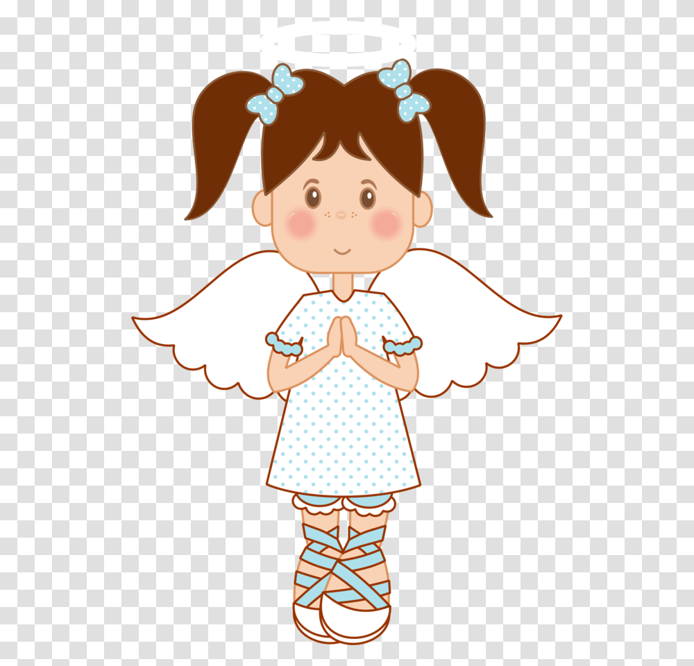 Angel Clipart Brown Hair Pencil And In Color Angel Girl Clipart, Baby, Costume, Female, Archangel Transparent Png