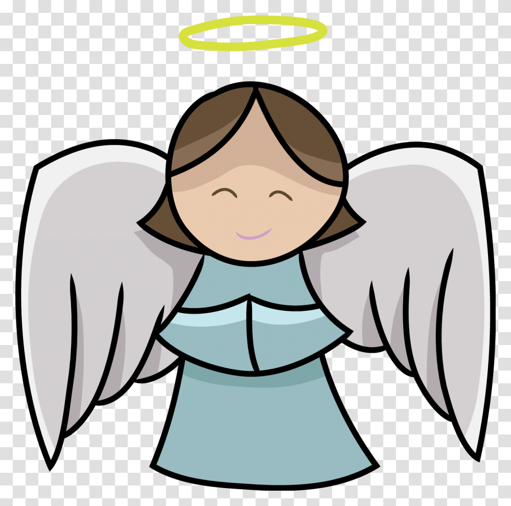Angel Cliparts, Person, Human, Painting, Kneeling Transparent Png