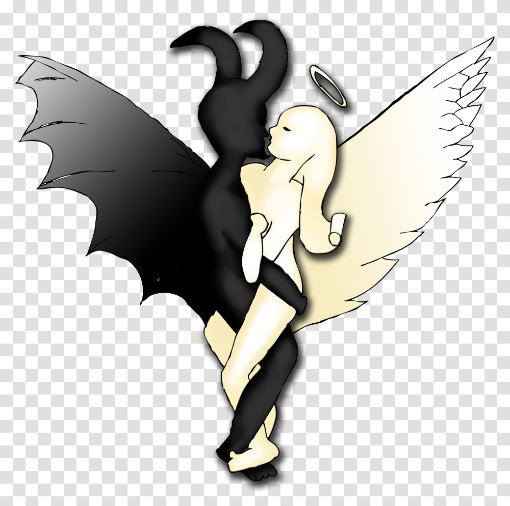 Angel Demon Idea 1c Wings Roblox Angel And Demon, Archangel, Person, Human Transparent Png