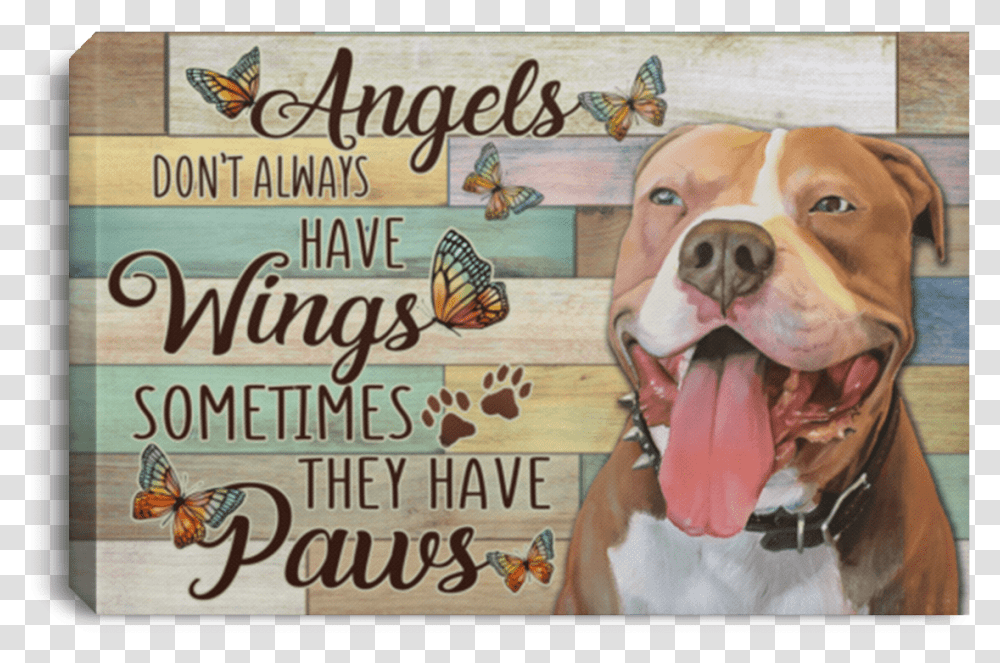 Angel Don't Alway Have Wings Sometimes Paws, Dog, Pet, Canine, Animal Transparent Png