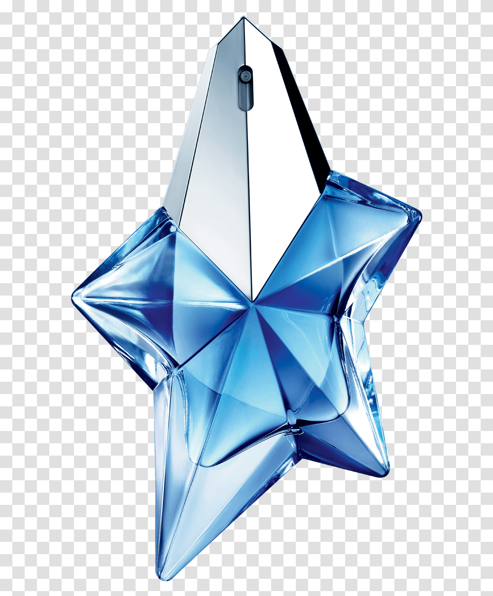 Angel Eau De Parfum Shooting Star Angel Parfum, Symbol, Star Symbol, Crystal, Diamond Transparent Png