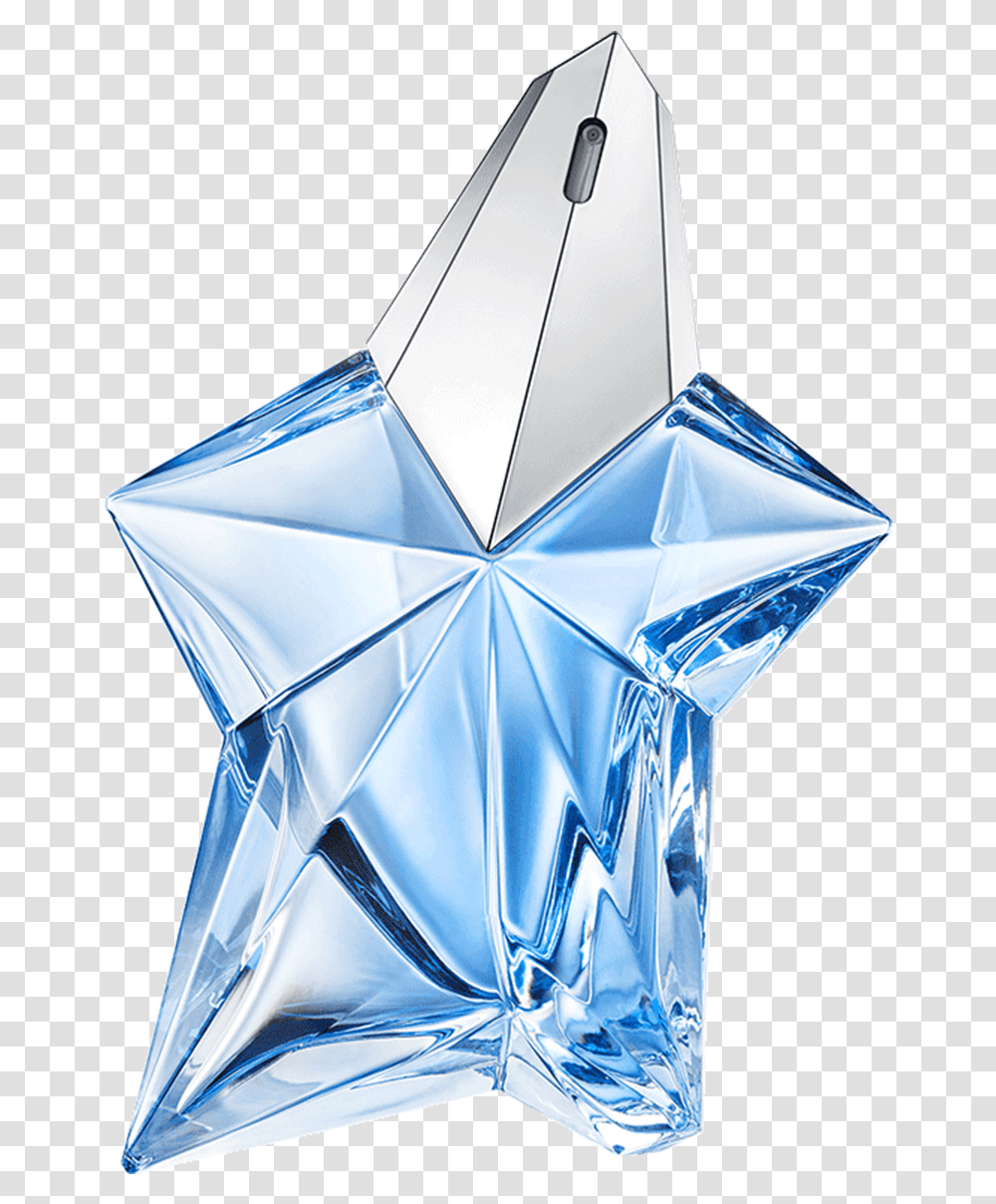 Angel Eau De Parfum Standing Star, Crystal, Star Symbol, Tent Transparent Png