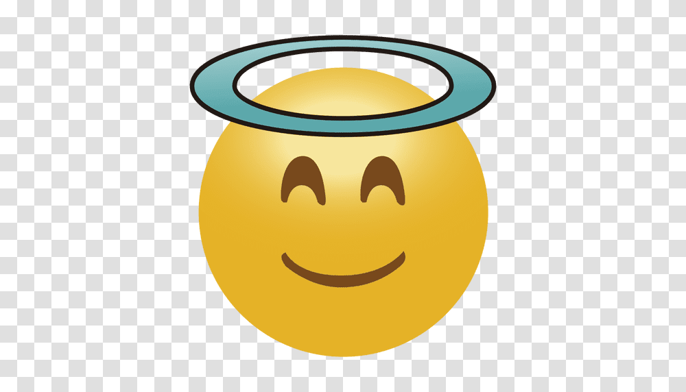 Angel Emoji Emoticon, Bowl, Plant, Pot, Jar Transparent Png