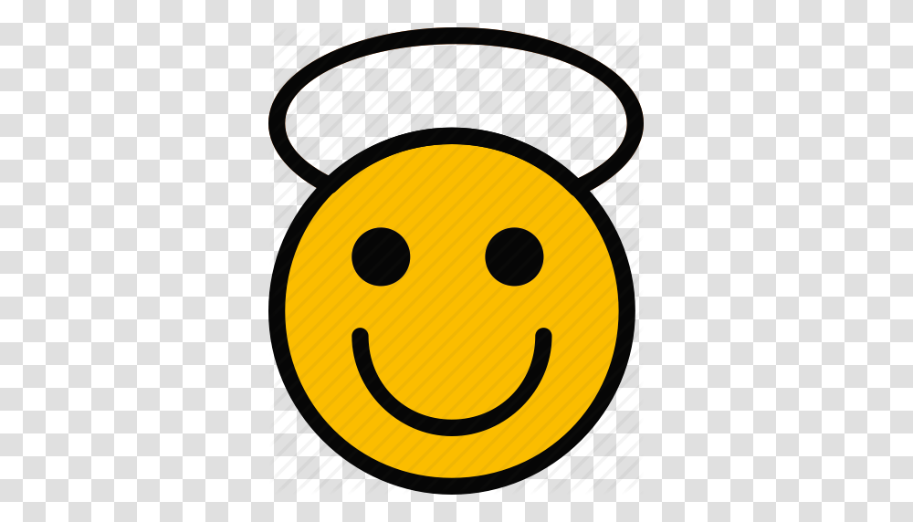 Angel Emoji Emoticon Face Icon, Leisure Activities, Logo Transparent Png