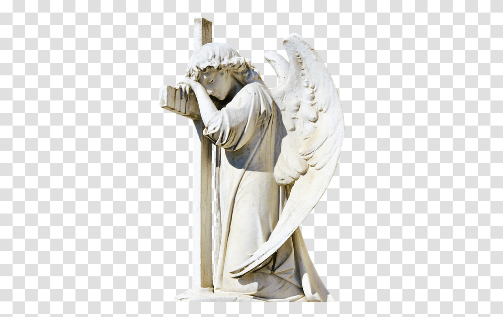Angel Figure, Archangel, Sculpture, Person Transparent Png