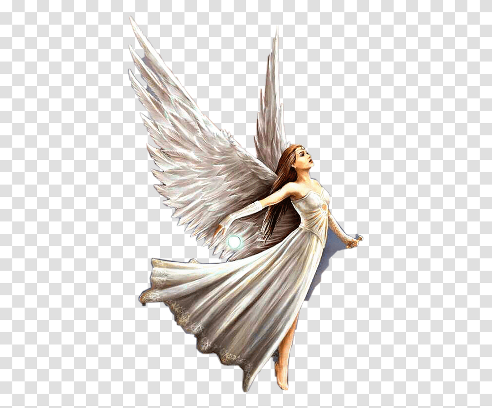 Angel Flying Girl Flying With Wings, Archangel, Bird, Animal Transparent Png