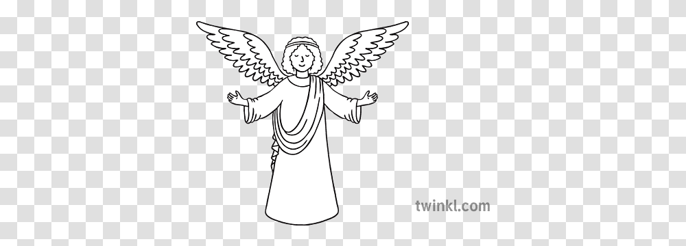 Angel Gabriel Straight Angel, Art, Archangel, Person, Human Transparent Png