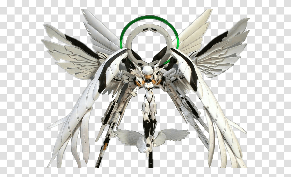 Angel Gundam Action Figure, Bird, Animal, Sculpture Transparent Png