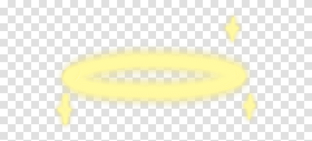 Angel Halo Golden Yellow Sparkly Sparkle Crown Longboard, Dish, Meal, Food, Banana Transparent Png