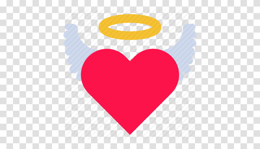 Angel Halo Heart Holy Ideal Love Wing Icon, Balloon Transparent Png