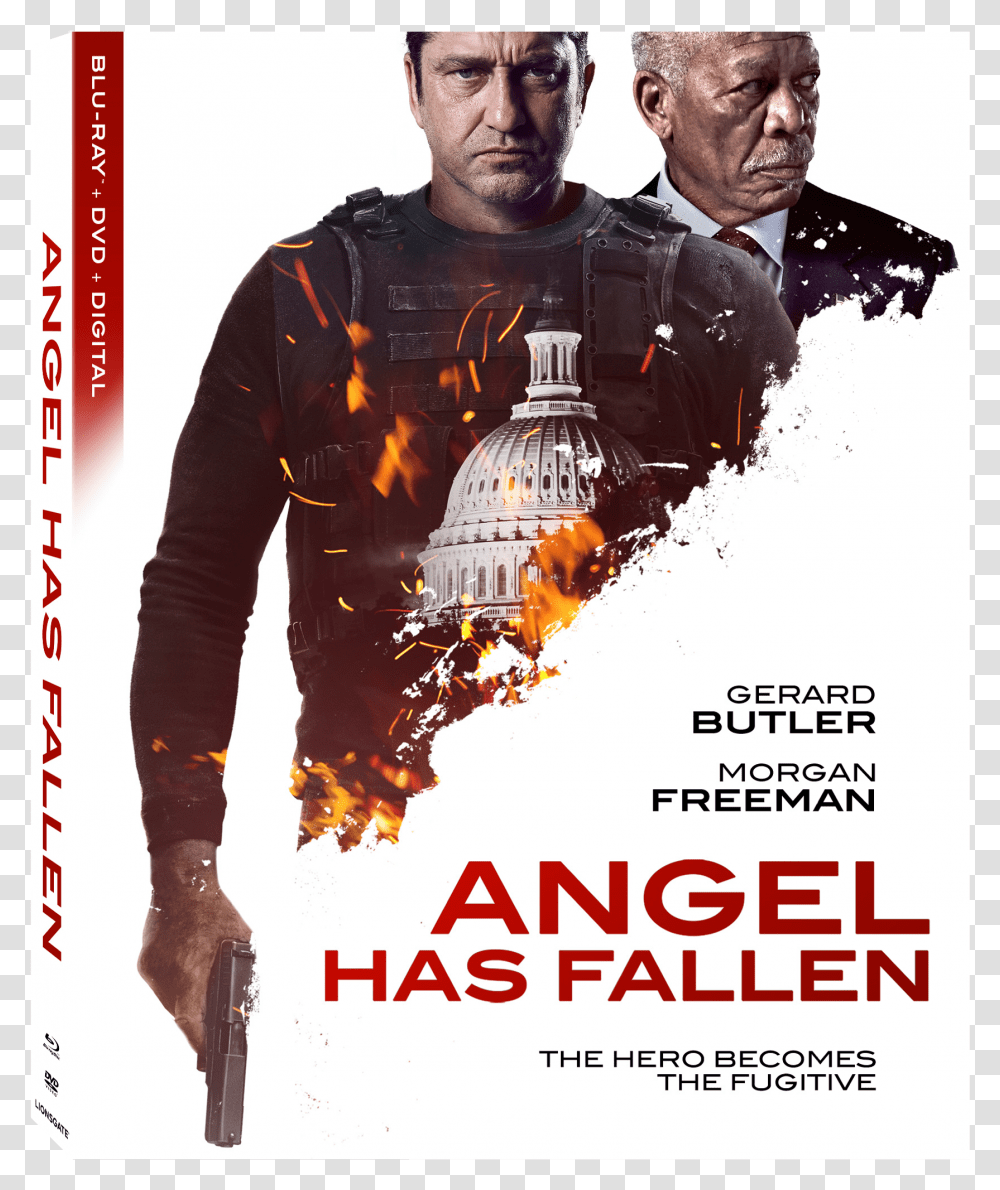 Angel Has Fallen Blu Ray, Poster, Advertisement, Flyer, Paper Transparent Png