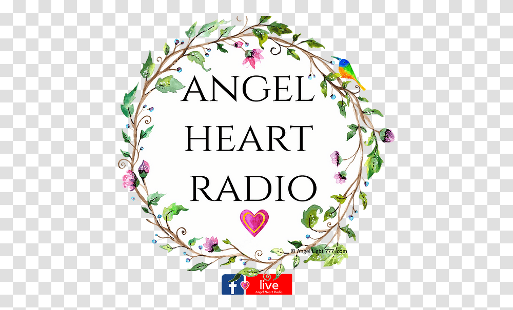 Angel Heart Radio Light 777 Decorative, Bush, Vegetation, Plant, Birthday Cake Transparent Png