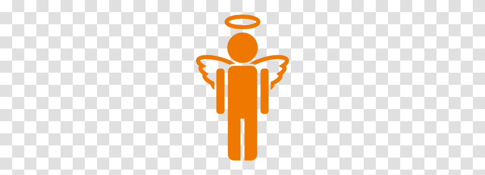 Angel Icon Clip Art, Silhouette, Logo, Trademark Transparent Png
