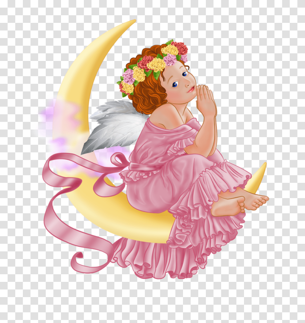 Angel Images Free Download Pink Angel Clipart, Dance, Person, Human, Doll Transparent Png