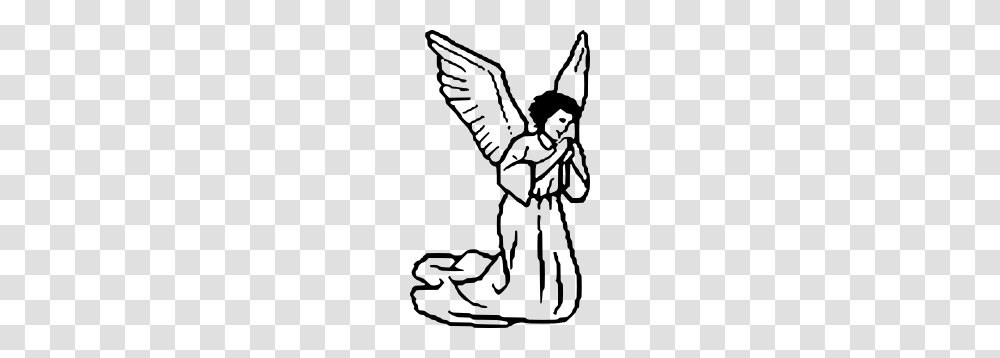 Angel Kneeling Clip Art, Stencil, Cupid, Utility Pole Transparent Png