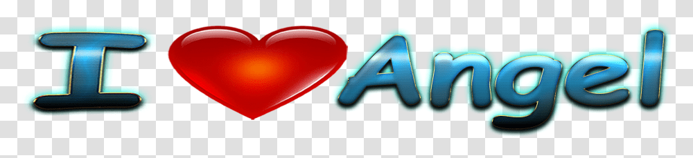 Angel Love Name Heart Design Name Angel In A Heart, Frisbee, Toy Transparent Png