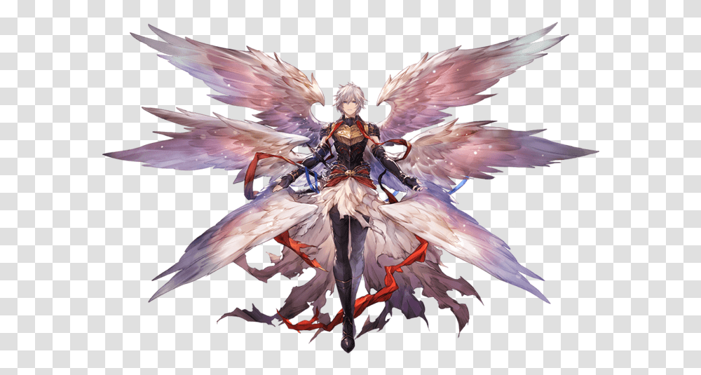 Angel Lucifer Shingeki No Bahamut Download Granblue Fantasy Characters Angels, Bird, Animal, Porcelain Transparent Png