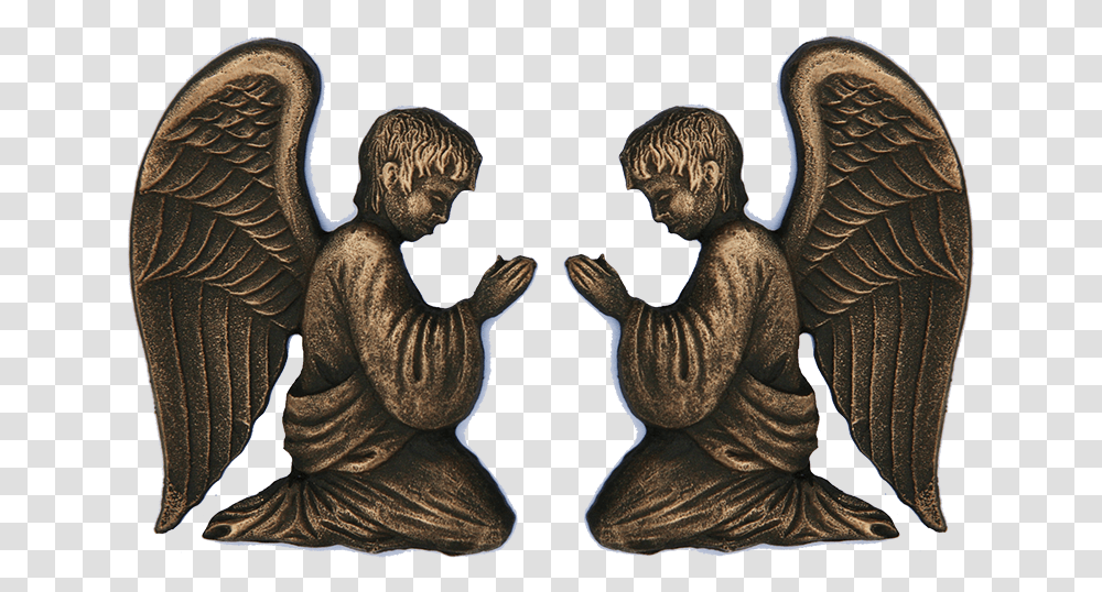 Angel Praying Angels, Person, Human, Kneeling Transparent Png