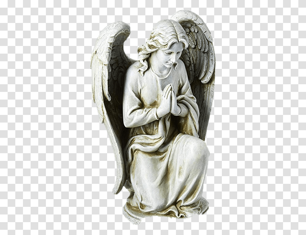 Angel Praying Kneeling Angel Kneeling, Art, Archangel, Person, Human Transparent Png