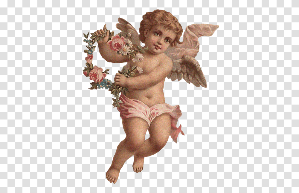 Angel Roses Angels Aesthetic Victorian Angels, Person, Human, Cupid Transparent Png