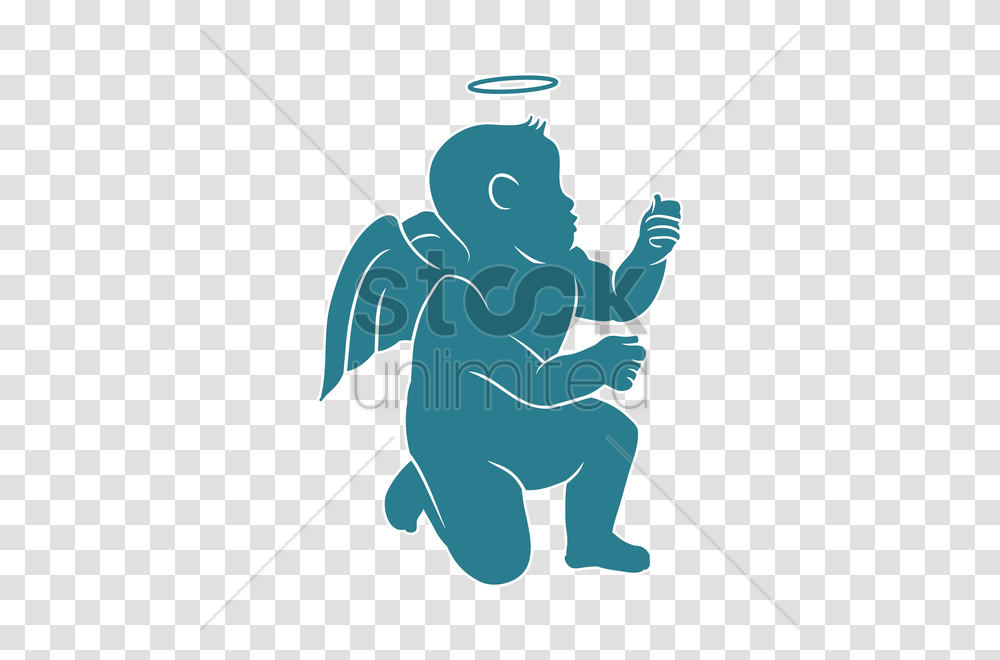 Angel Silhouette Vector Image, Duel, Bow, Weapon, Snow Transparent Png