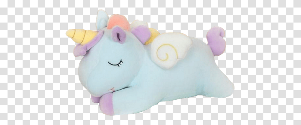Angel The Soft Unicorn Plush Toy Stuffed Animal Unicorn Plush Teddy Bear, Pillow, Cushion, Piggy Bank Transparent Png
