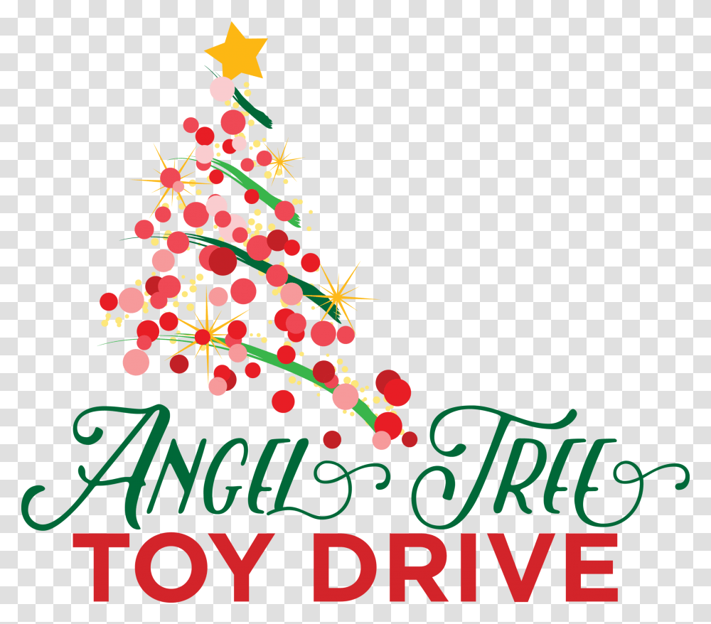 Angel Tree Toy Drive Village Family Chiropractic, Plant, Christmas Tree, Ornament Transparent Png
