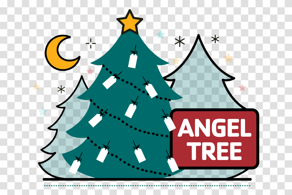 Angel Tree Website Graphic Christmas Tree Angel Clip Art, Poster, Advertisement, Plant Transparent Png