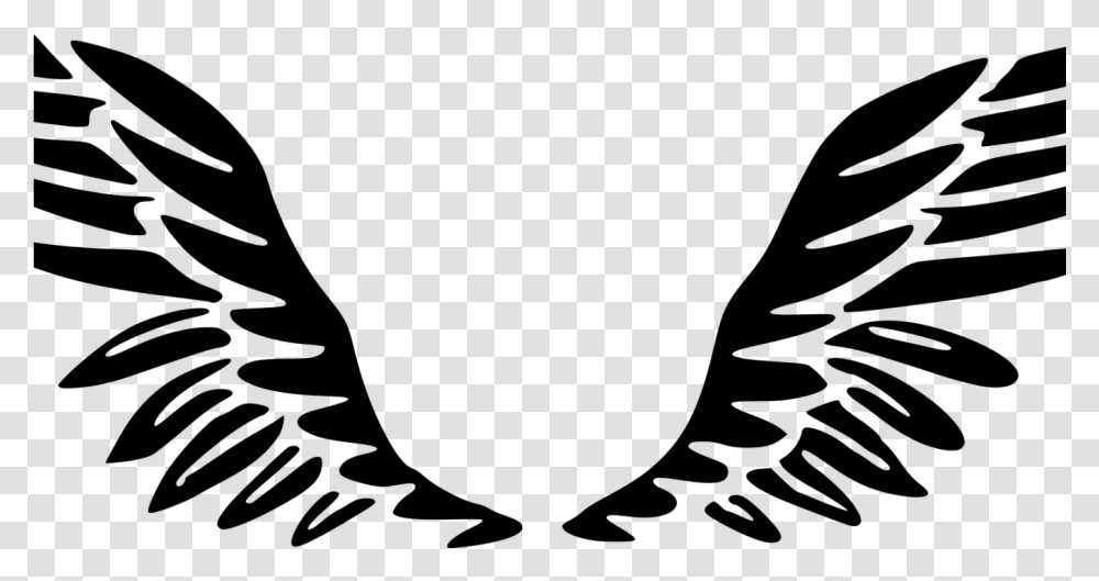 Angel Wing Clipart, Gray, World Of Warcraft Transparent Png