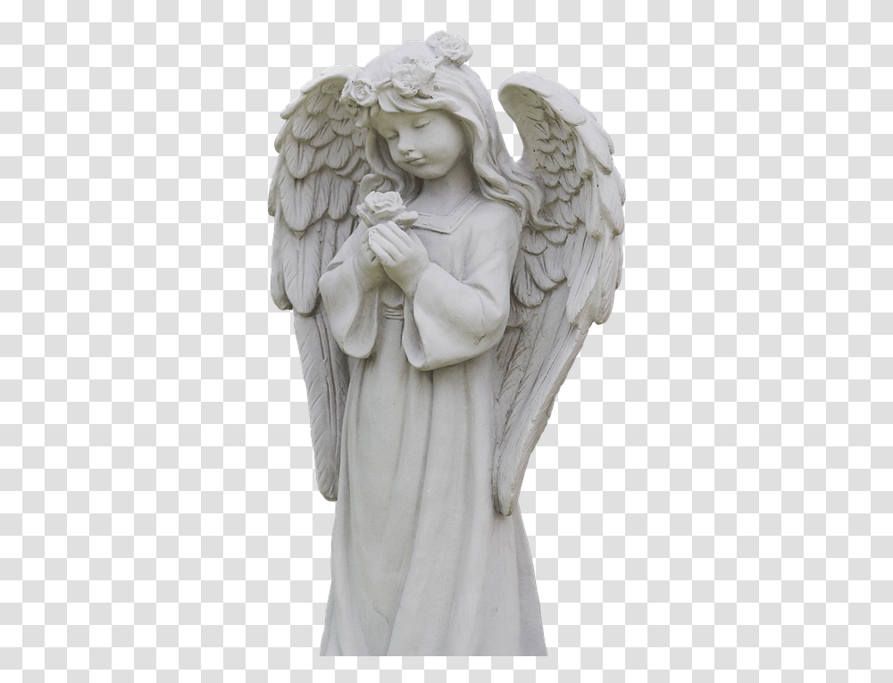 Angel Wing Statue Guardian Angel Female Woman Guardian Angel Cloud Angel In The Sky, Archangel, Person, Human Transparent Png