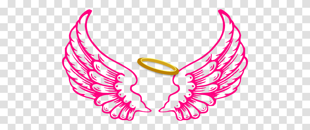 Angel Wing Stencil, Frisbee, Toy, Drawing Transparent Png