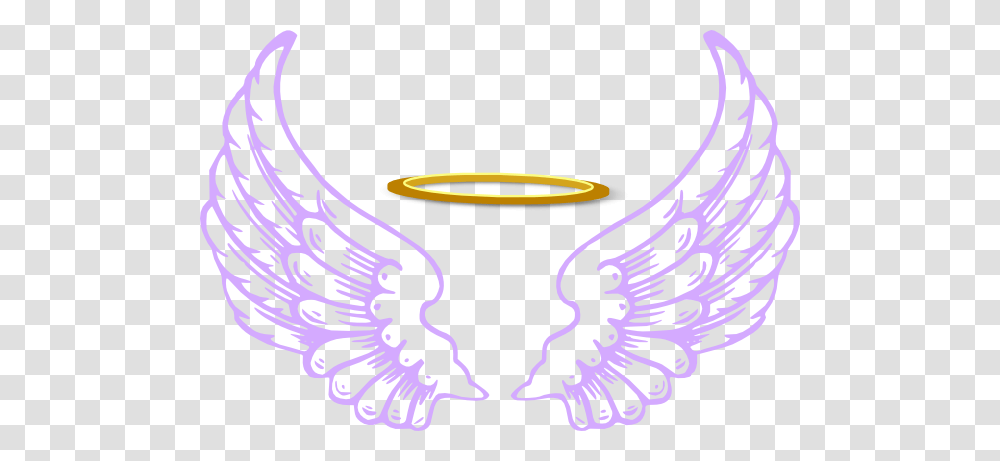 Angel Wings And Halo Clip Art Clipart Backgrounds, Logo, Porcelain, Pottery Transparent Png